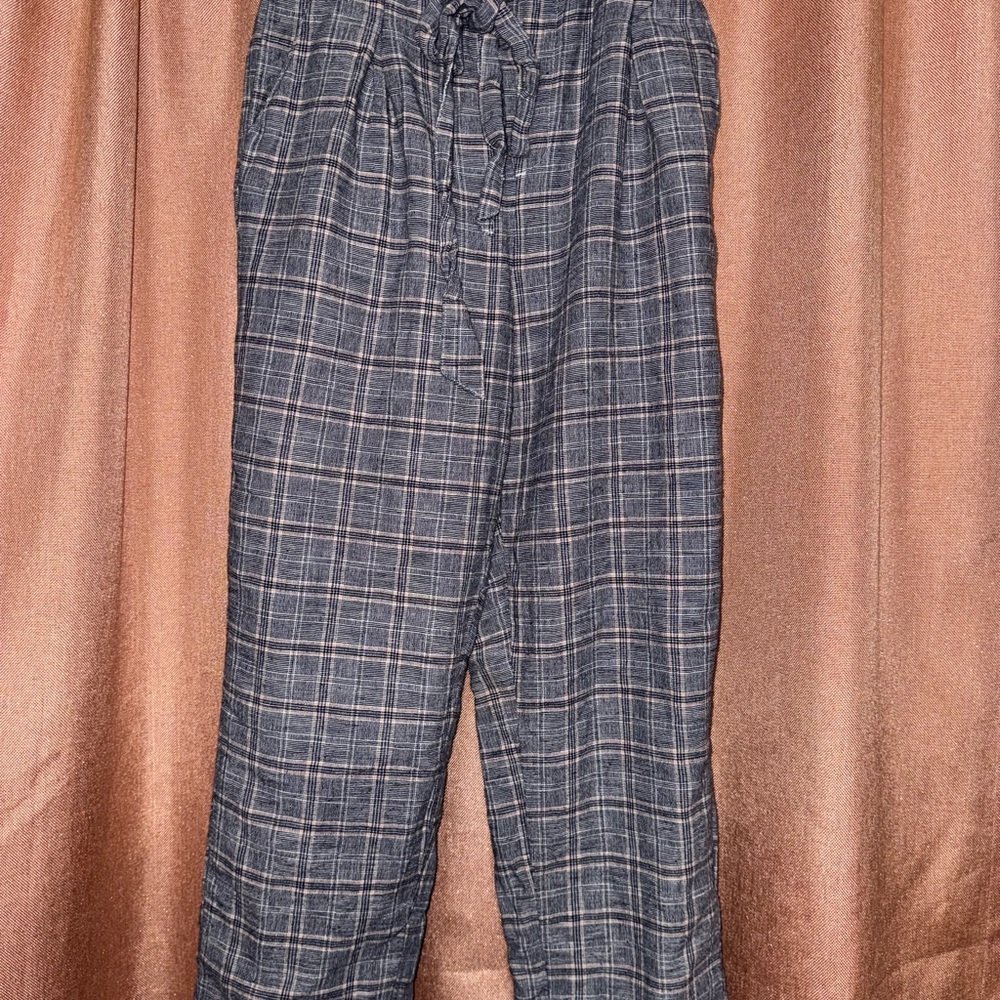 American Eagle Outfitters Blue and Orange Sweatpants